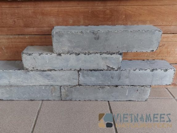 Vietnamees Hardsteen muurblokken 40x10x8cm terrastegels buiten Zwartebroek