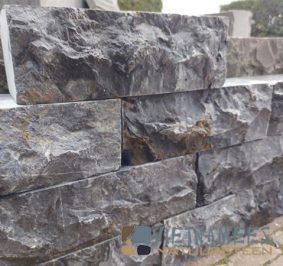Vietnamees hardsteen Muurblokken 30x10x10cm gezaagd gekloven huis-klein terras